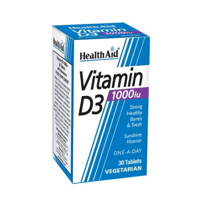 Health Aid Vitamin D 1000iu 30 tabs